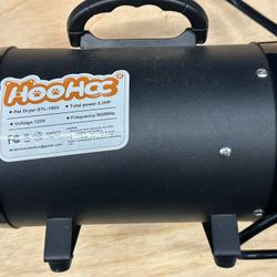 Hoohoc Pet Dryer With Hoses And Tips