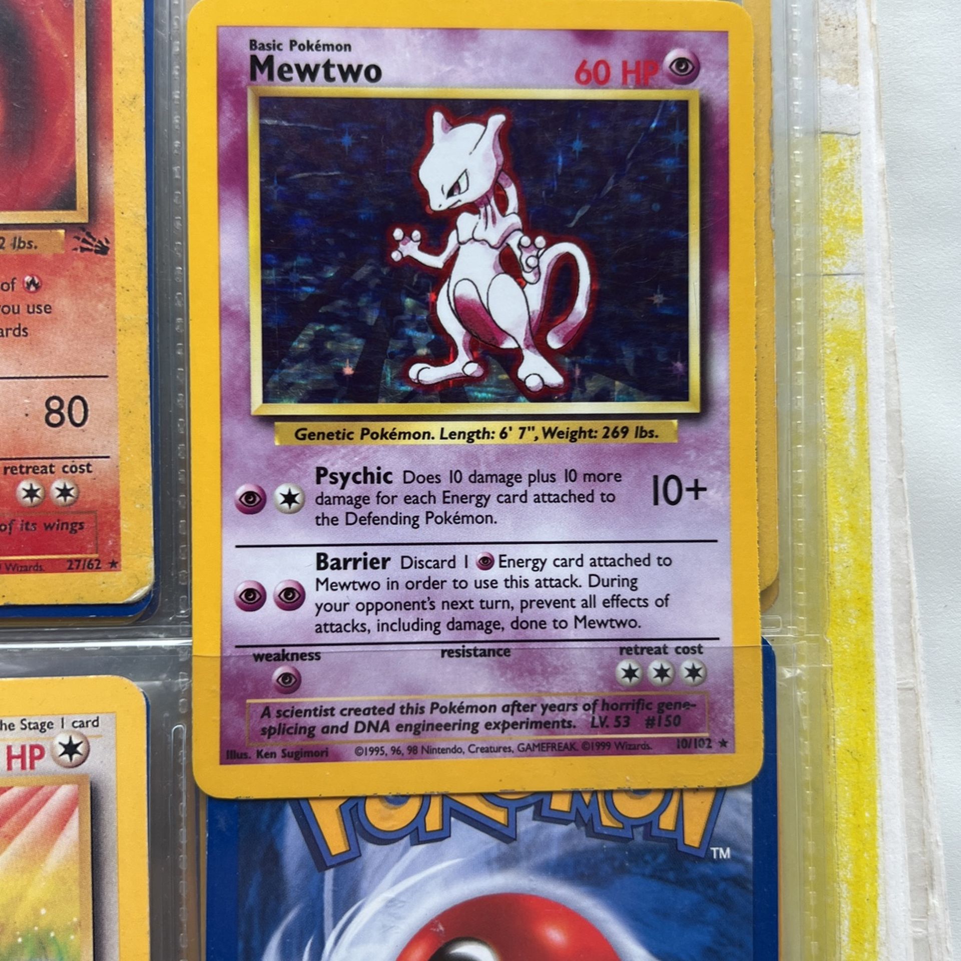 mewtwo pokemon card 10 102 Pokemon - McDonald's Collection 2023 - Cetitan