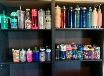 Sport adult kids baby water bottles CAMELBAK THERMOS NUBY REDUCE TAL POLOR UNDER ARMOR TRITAN CONTIGO SM ELLO Zak unicorn space lamas straw make offer