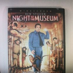 Night at the Museum (DVD, 2007, Widescreen)(Ben Stiller, Shawn Levy, Bill Cobbs)