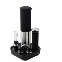 Wine Opening Set Pouring, serving and preserving wine is easier than ever with this electric set from Rabbit. Like an in-house sommelier, it's equippe
