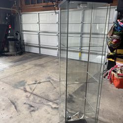 Glass Display Case 