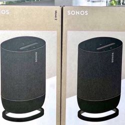 Sonos Move-2 (Black) (2-Pack) Brand New Sealed. Includes Warranty.