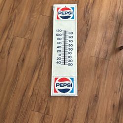  Vintage Pepsi Cola Thermometer 