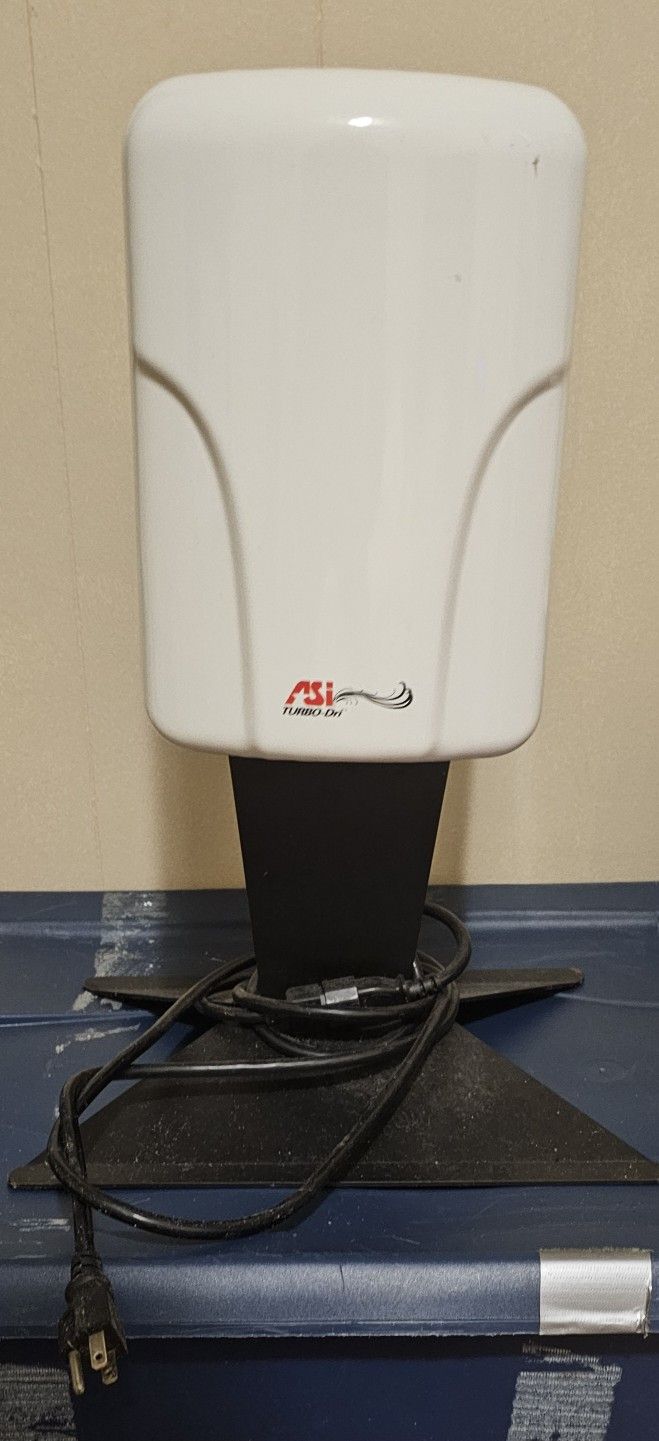 ASI 0197 2 Turbo dri High speed Hand Dryer (220 240v) – White