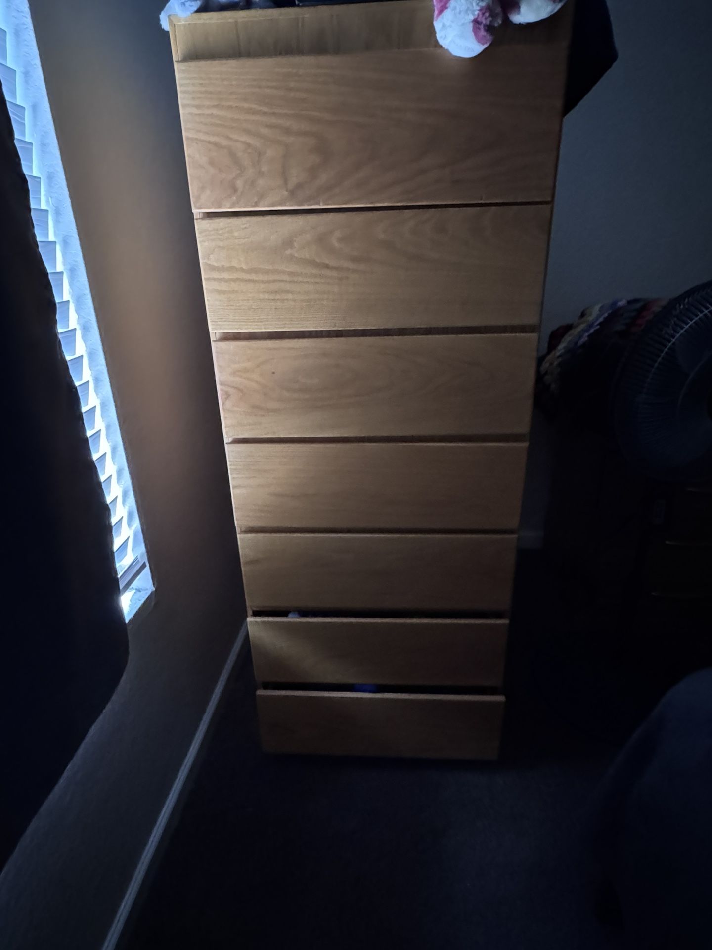 Brown Wood Dresser