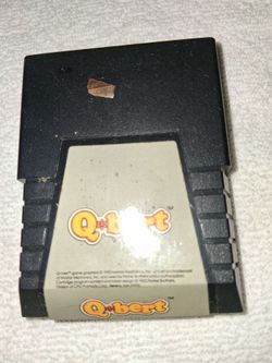 Q*bert Atari 2600 Game Cartridge