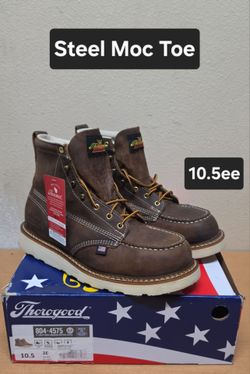 Thorogood work boots sz10.5ee STEEL MOC TOE