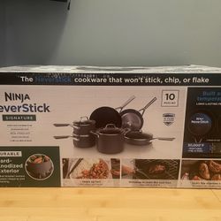 Ninja Neverstick Pans and Pots Sets
