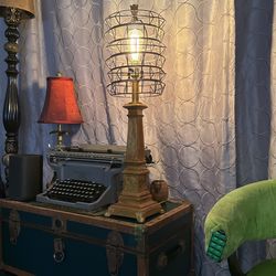 Steampunk-Style Lamp