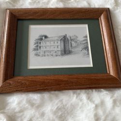 Framed Print of Historic Netherland Inn, Kingsport, TN