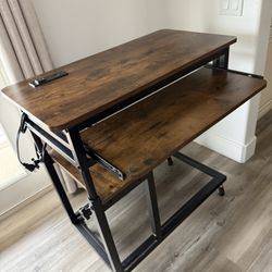 Adjustable Bedside Table/ Desk