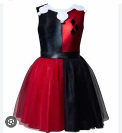 Girls Harley Quinn, Halloween costume size/6