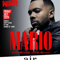 Mario Live Soulful Friday’s DC