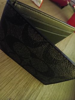 Coach Small Men's Wallet 