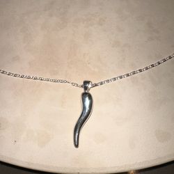 30in Gucci Link And Italian Horn