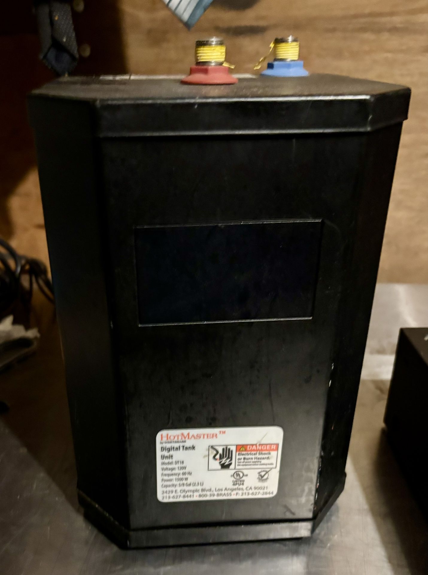Westbrass HotMaster DigiHot Digital Instant Hot Water Tank System.