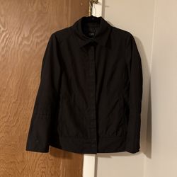 Black Women Gap Jacket Size Small