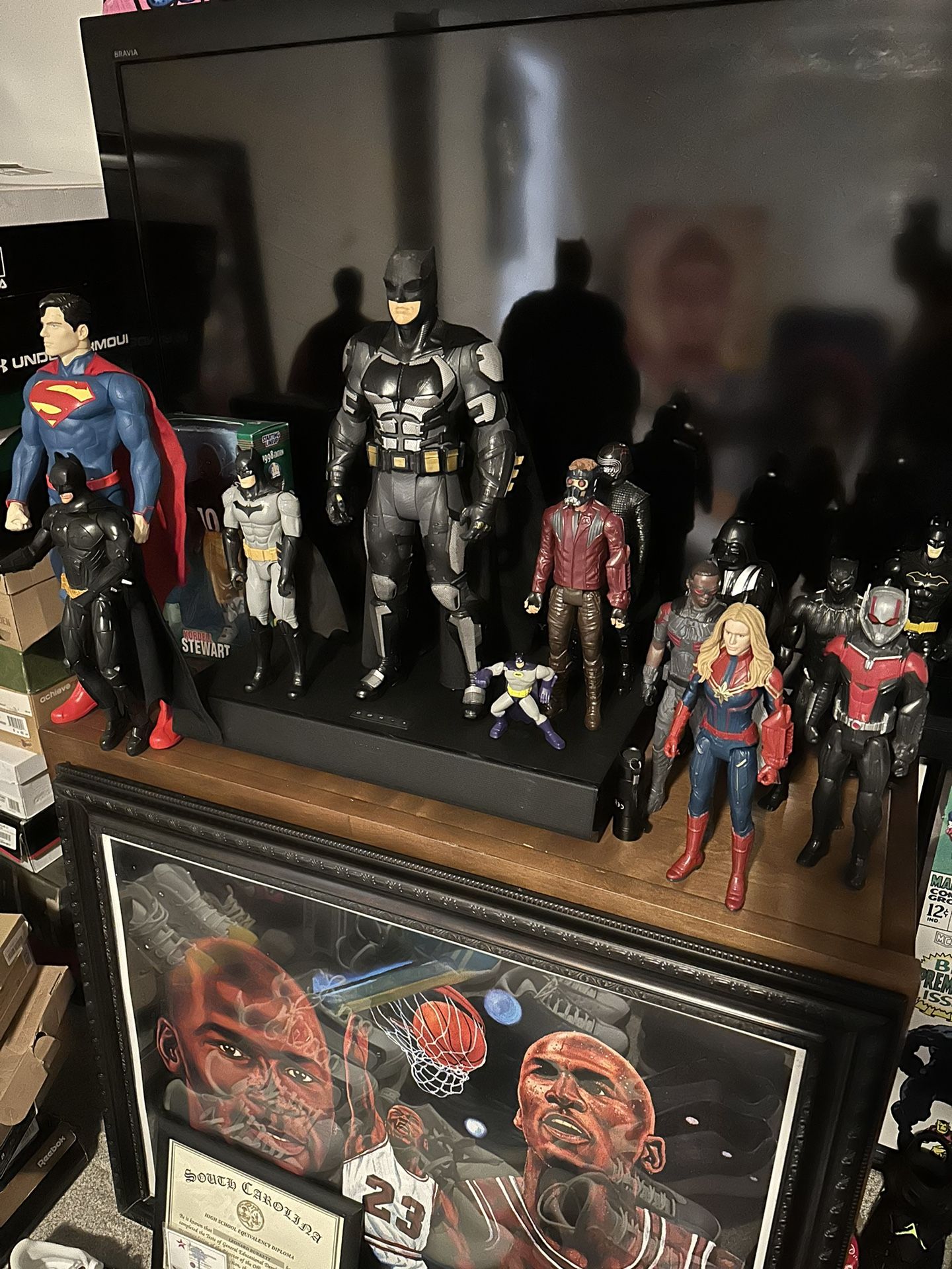 Marvel Figures. 