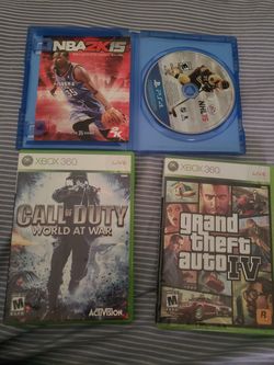 XBOX 360/PS4 Games