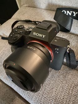 Sony A7iii with accessories