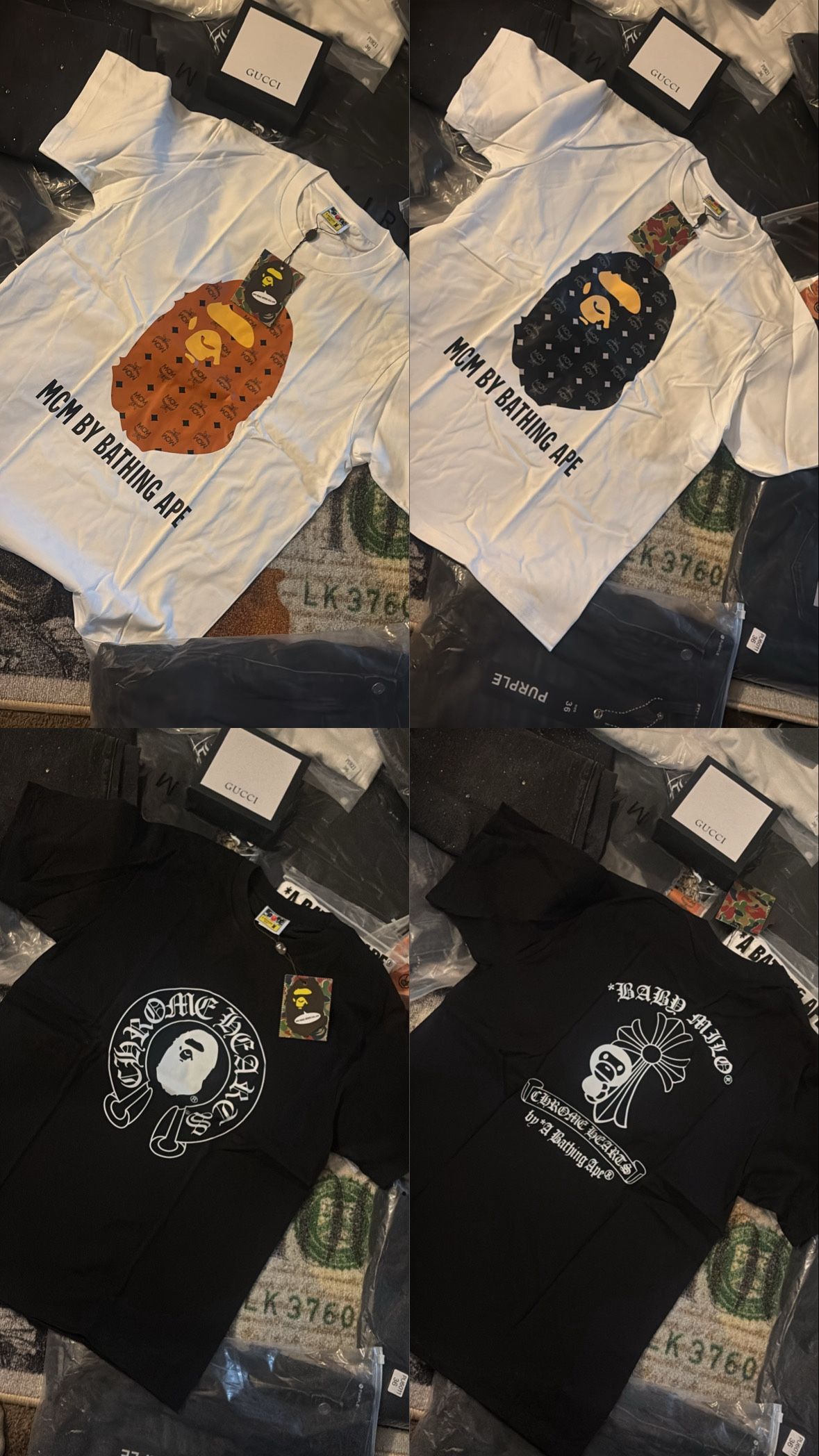 Bape And Amari Shirts