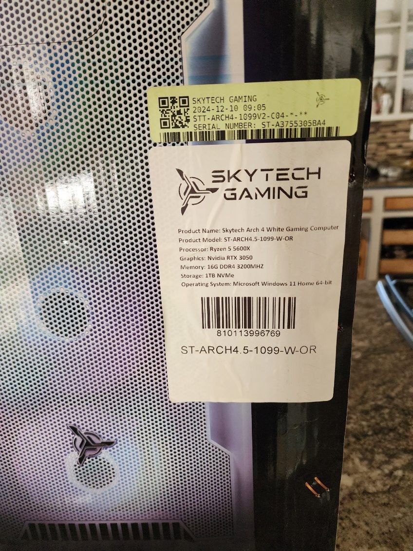 Skytech Gaming
Archangel 4 Gaming
Desktop PC-