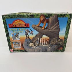 Vintage Disney Mattel Lion King Pride Rock Playset 1994, New Sealed, Very RARE