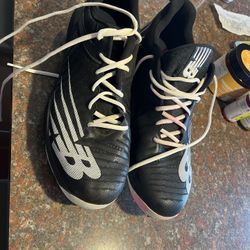 Size 14 New Balance Metal Cleats