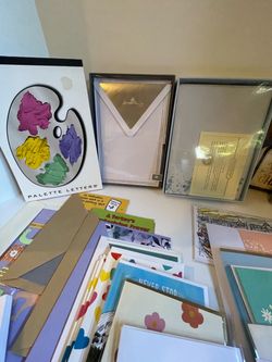 Mixed Greeting Cards and Stationery Lot