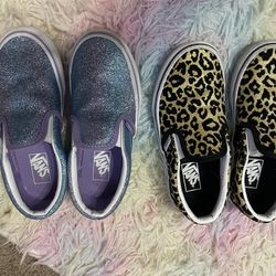 Girls vans Size 13c