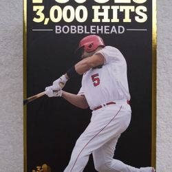 Angels Pujols 3000 Hits Bubblehead
