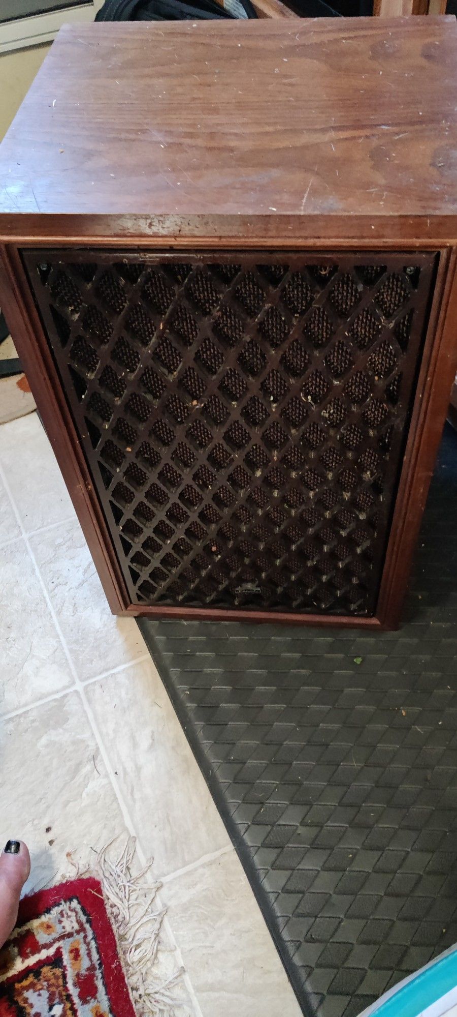 Vintage Coral Speaker