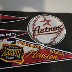 Astros Rockets Banners