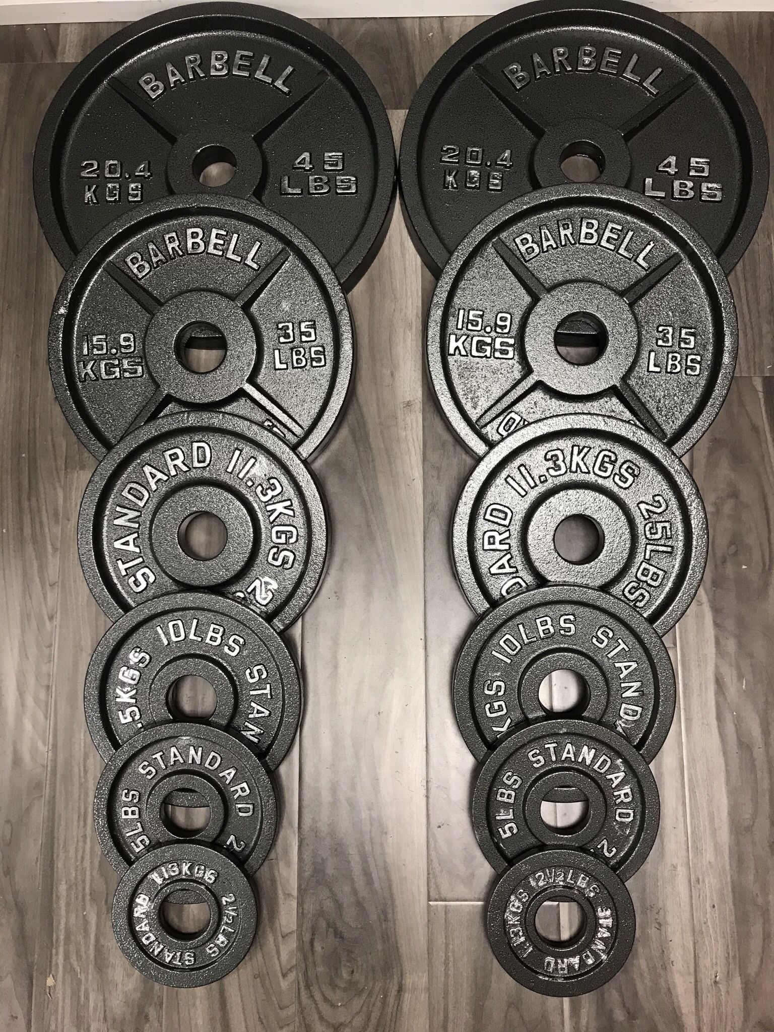 New High Quality Olympic Weight Set
