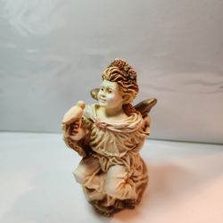 Harmony Kingdom La Gardienne Made in England Trinket Box Angel with Birds