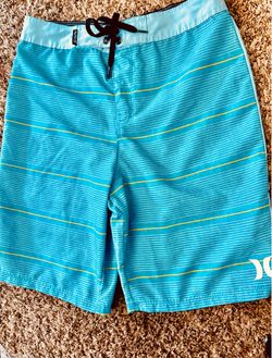Boy’s Size 14- LikeNew Hurley Board Shorts
