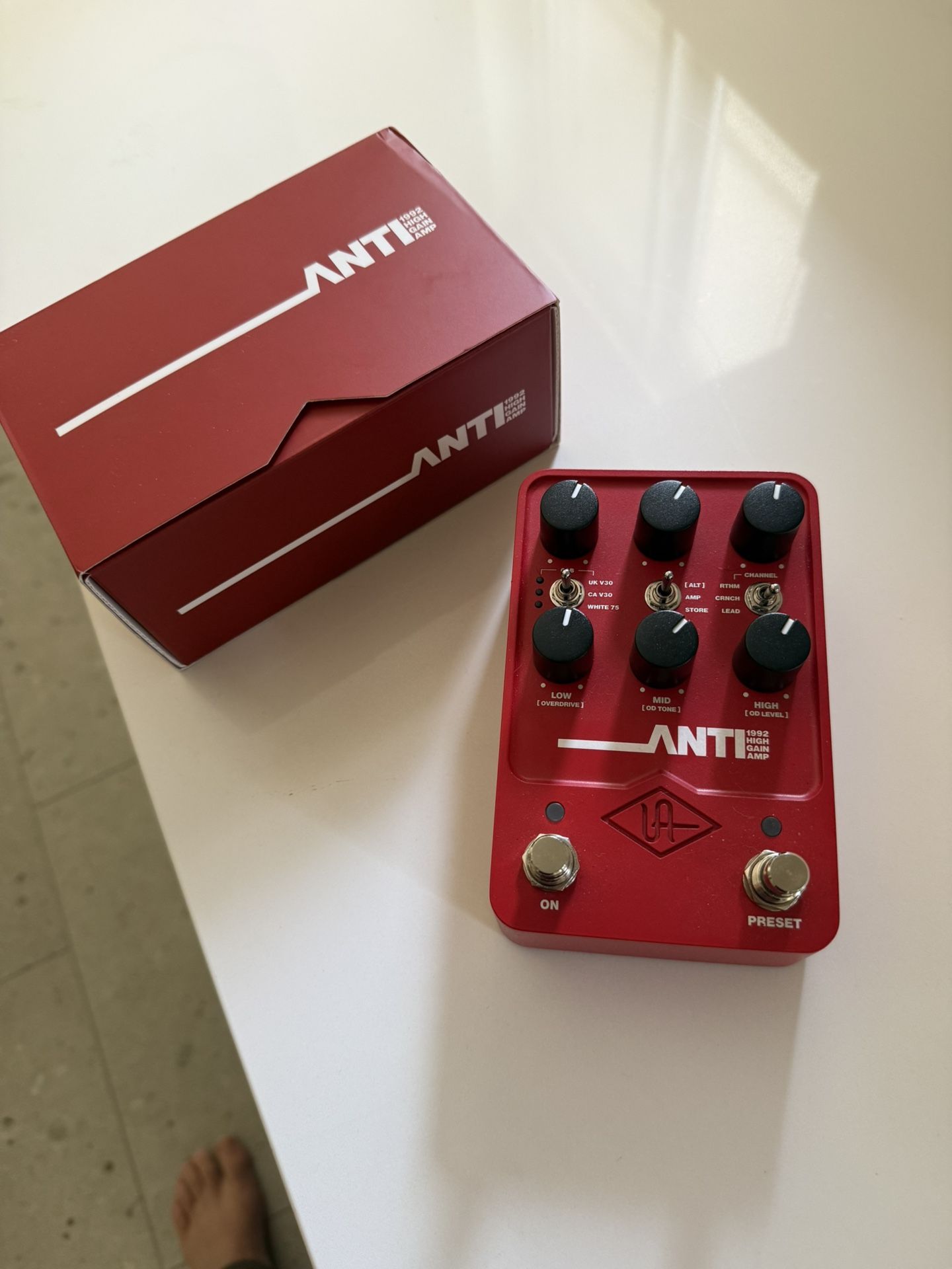 Universal Audio Anti High Gain Amp Pedal