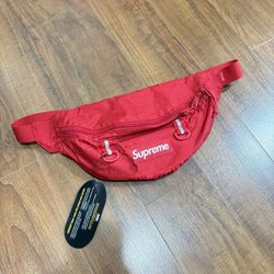 Supreme Waist Bag SS18 Fanny Pack Red