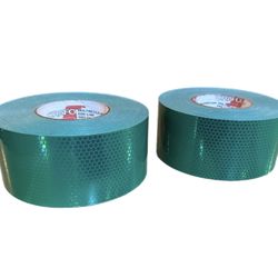 Outdoor Reflective Tape - 3" x 150', Green