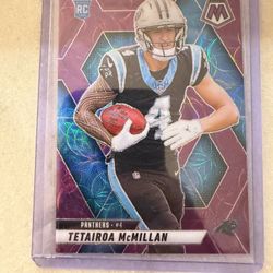 Tetairoa McMillan Purple Scope Rookie Card