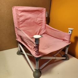 Pink Infant Folding Chair Seat