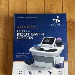 Vital Vibes Ultimate Ionic Foot Bath Detox