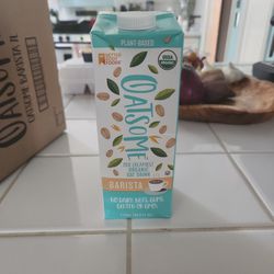 5 Unopened Oatsome Organic Oatmilk
