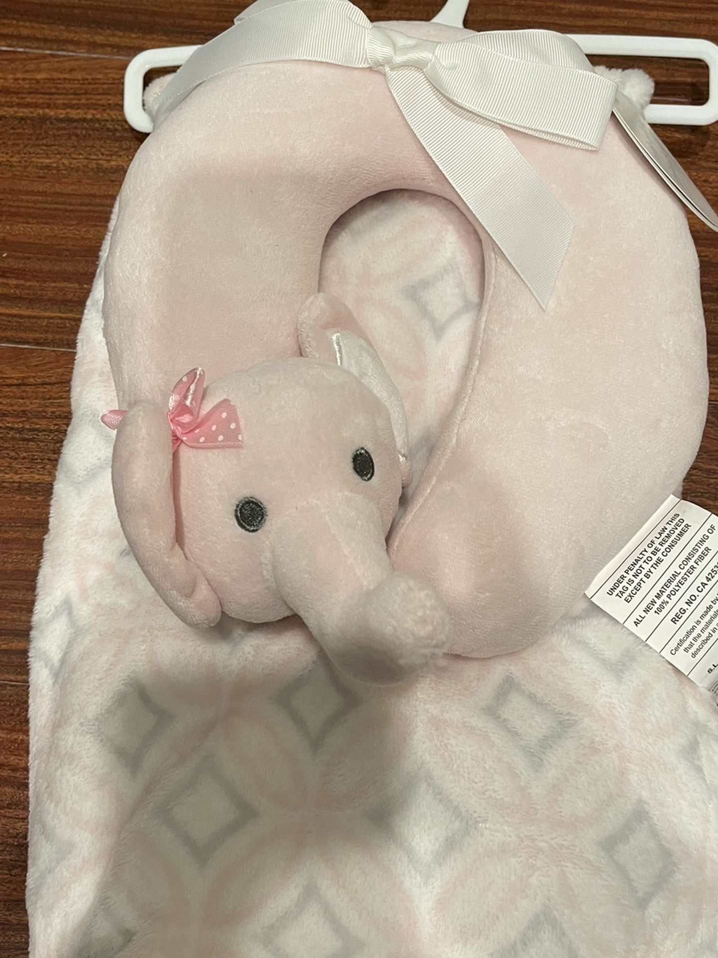 Elephant Pillow And Blanket