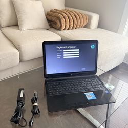 HP Laptop with CD insert