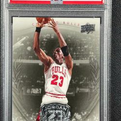 Super Nice 2009 UD Michael Jordan Legacy Card PSA 10