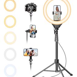 UBeesize Ring Light With Tripod
