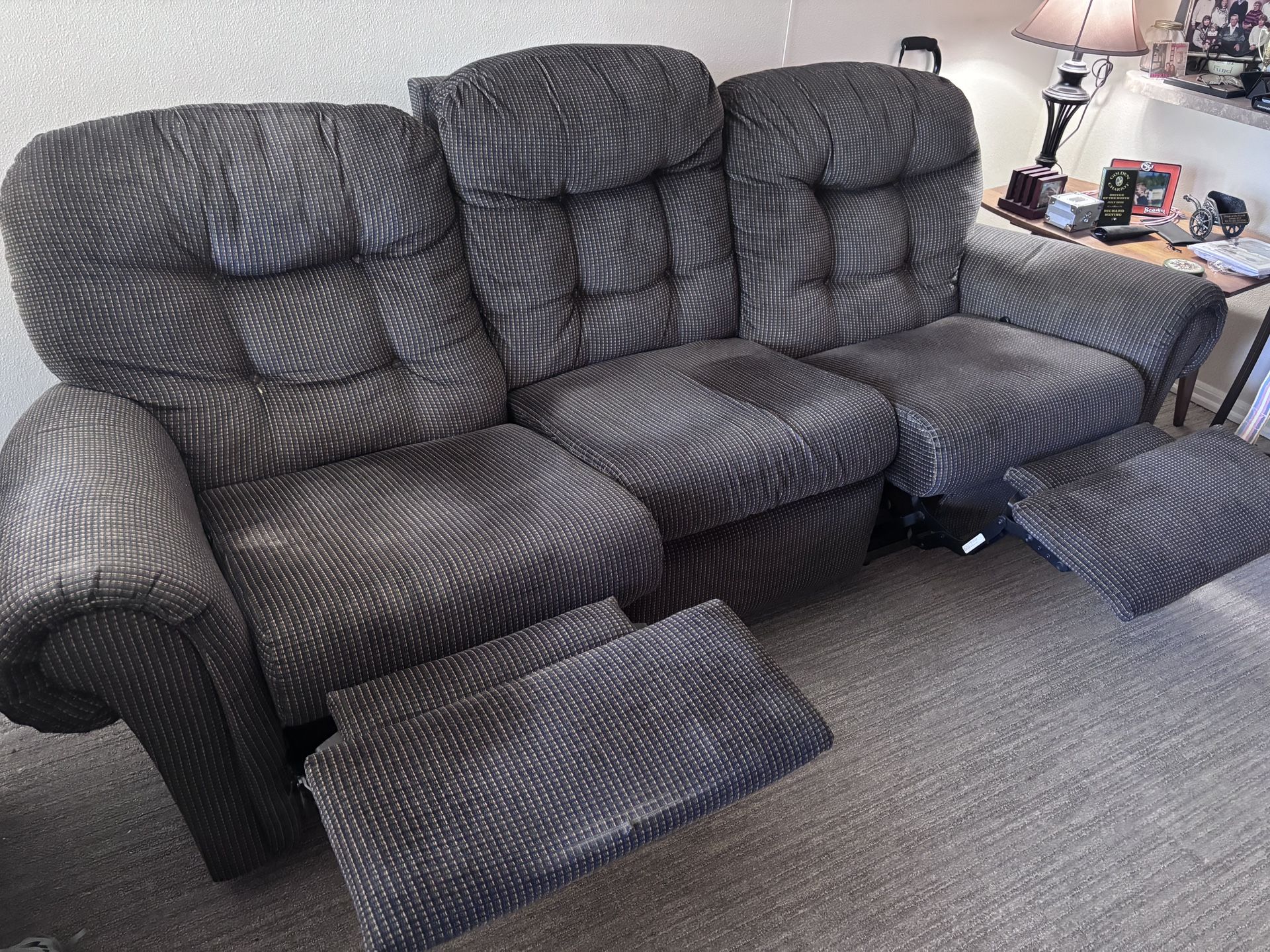 Flexsteel Double Reclining Sofa