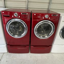 LG Washer And Gas Dryer Set